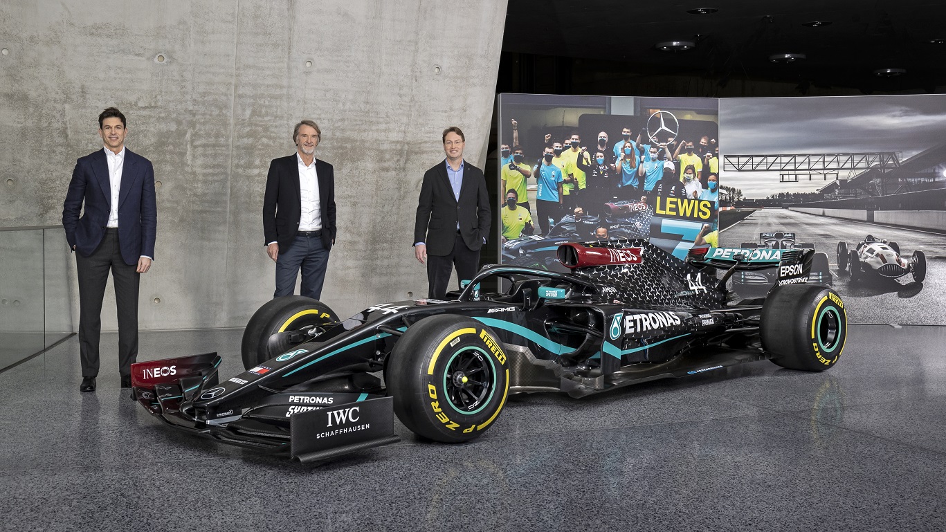 INEOS has become part of the Mercedes-AMG Petronas Formula One team.