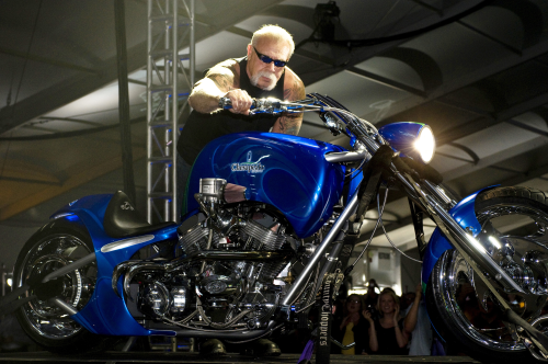 The chopper will feature on an episode of TV show American Chopper.