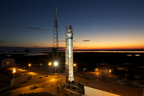 Falcon 9 is a two stage, liquid oxygen and rocket grade kerosene (RP-1) powered launch vehicle.