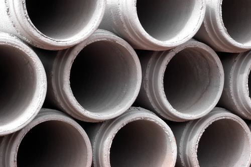Water and sewage pipes have been made from various materials – concrete, metal, ceramic and plastic. (Picture © John Barry de Nicola. Used under license from Shutterstock.com.)
