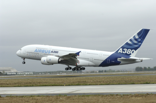 The Airbus A380, featuring more than 20% composite content, has been in operation since 2007. (Picture © Airbus/P. Masclet.)