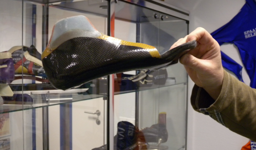 The composite show of a modern Viking skate.
