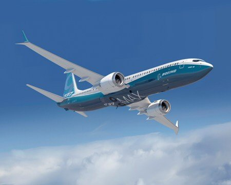 An artist’s rendering of a Boeing 737 MAX 9. The first 737 MAX is scheduled for delivery in 2017.