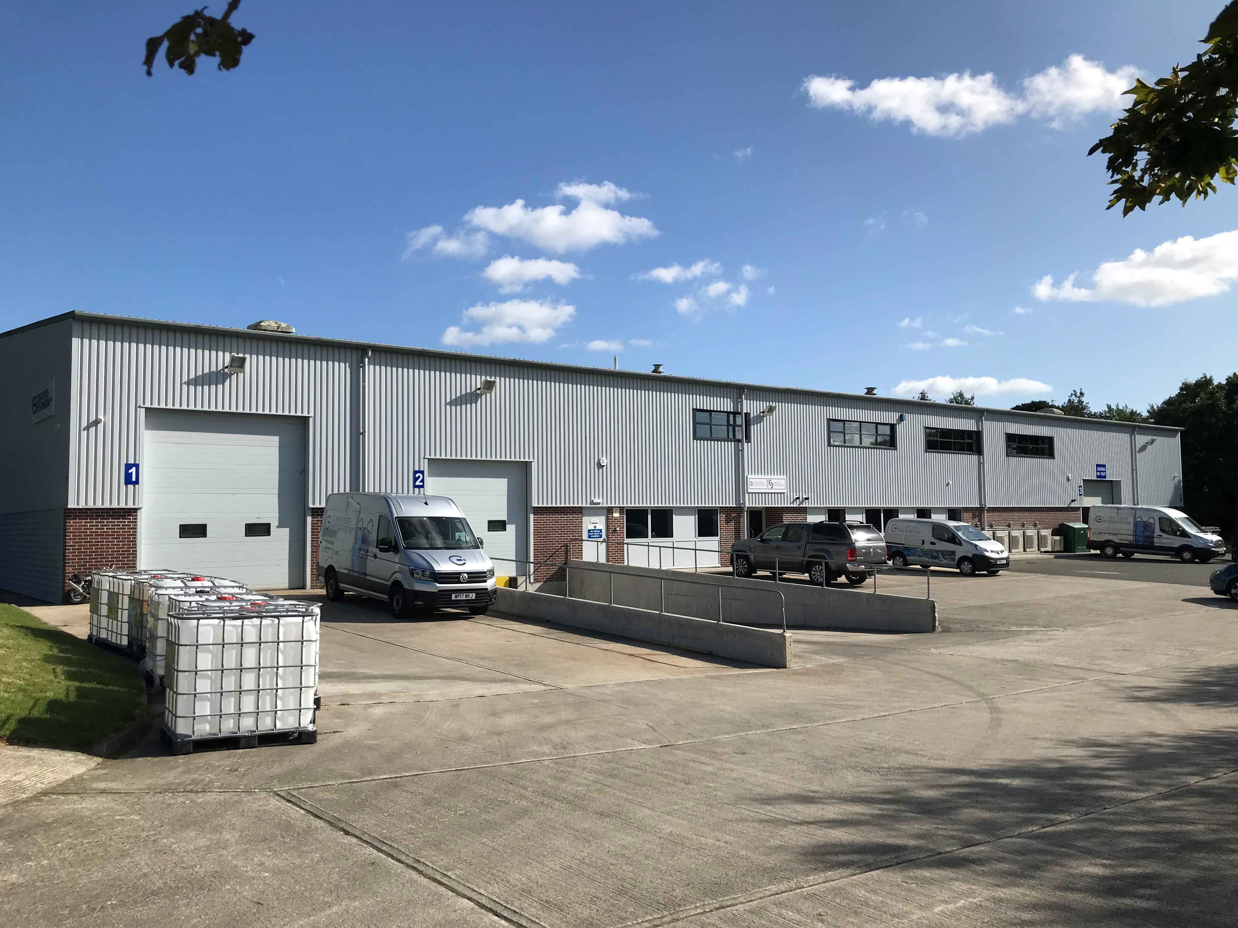 Composite Integration has moved to a new facility site in Saltash, UK.