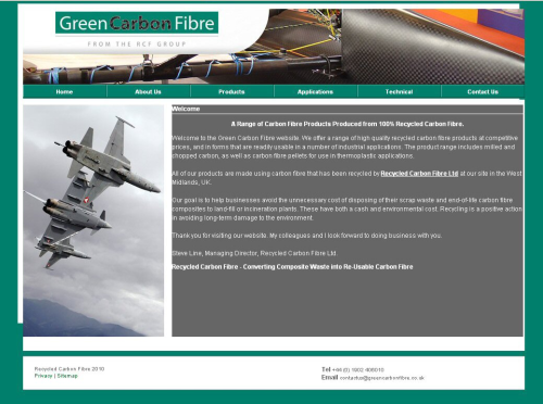 The Green Carbon Fibre website.