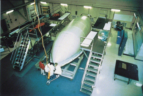 Figure 1. Fully-bagged half payload fairing for the Delta 2.