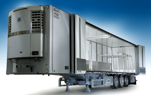 Lamilux composites can be used in refrigerated trailers.