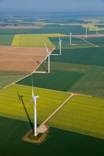Nordex N90 2.5 MW wind turbines.