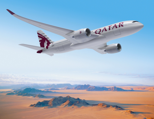 More than 600 Airbus A350 XWBs have been ordered to date. Launch customer Qatar Airways is expected to receive its first aircraft  in mid-2014. (Picture © Airbus/Fixion.)