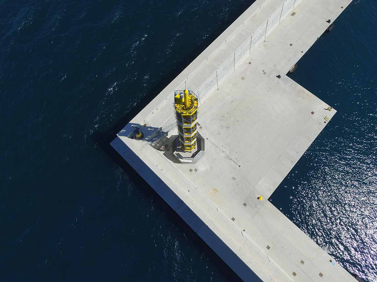 Huntsman Advanced Materials has helped deliver the world’s first ever all-composite lighthouse.
