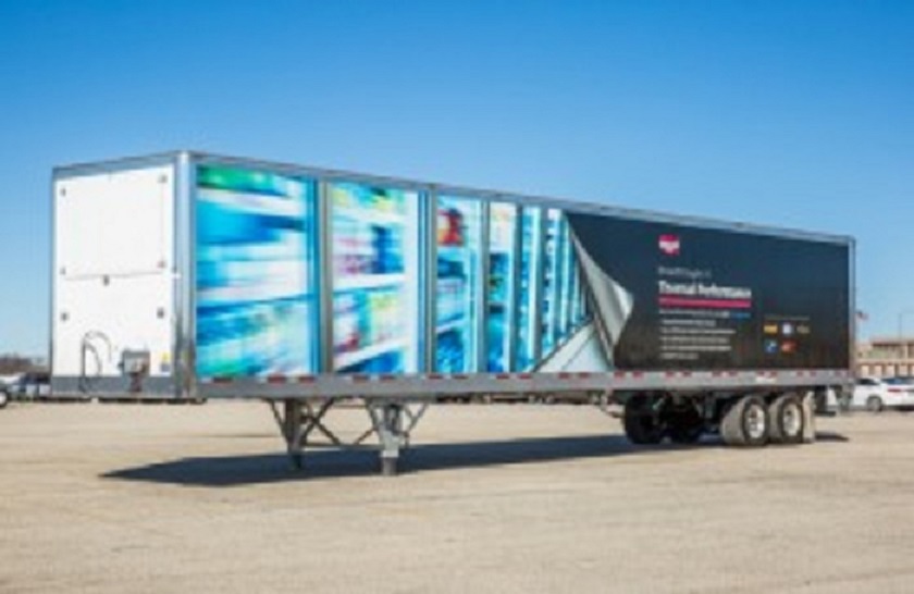 Wabash reportedly improved the trailer's overall thermal performance by up to 25%.