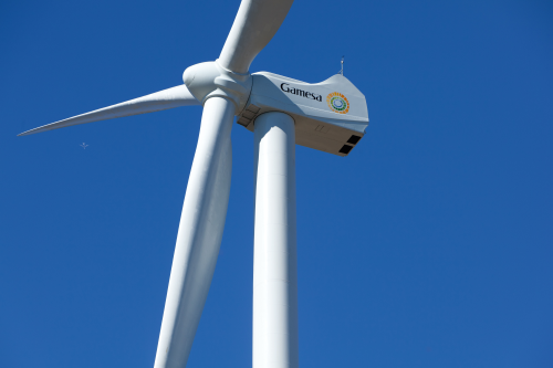 Gamesa's G10X-4.5 MW wind turbine.