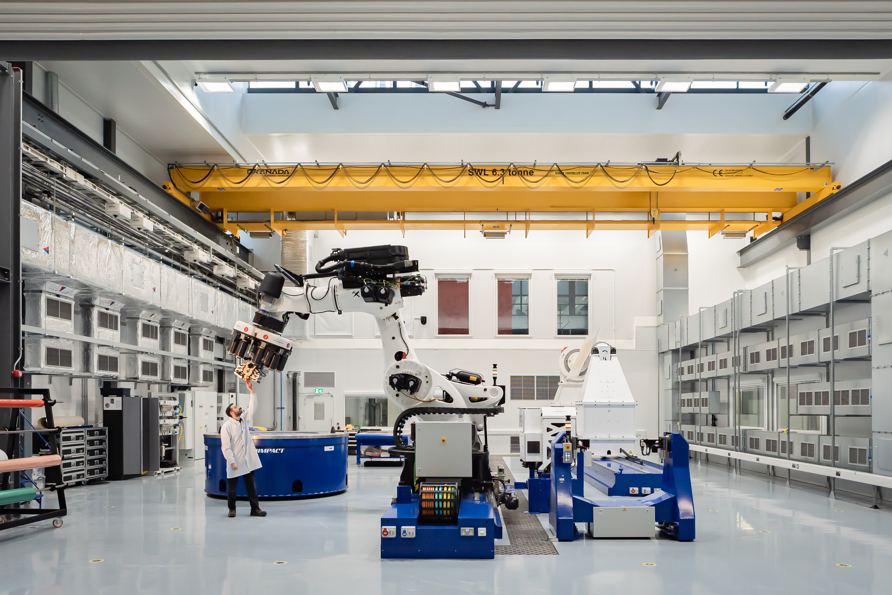 The National Composites Centre (NCC) in the UK has installed a new automated fiber placement-automated tape lay up (AFP-ATL) cell.