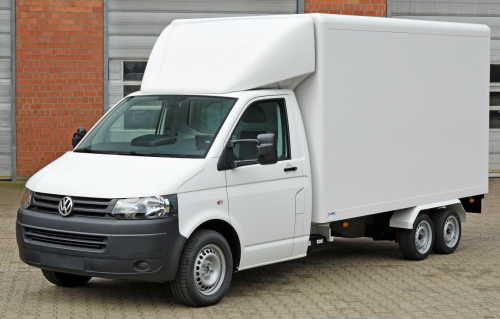 The prototype Volkswagen Transporter was unveiled at the IAA Commercial Vehicles 2014 trade fair in Hannover, 25 September-2 October.