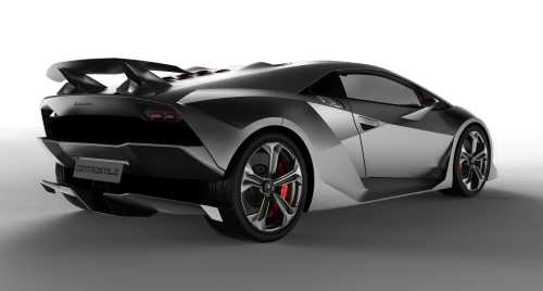 The Sesto Elemento acccelerates from 0 to 100 km/h in just 2.5 seconds.