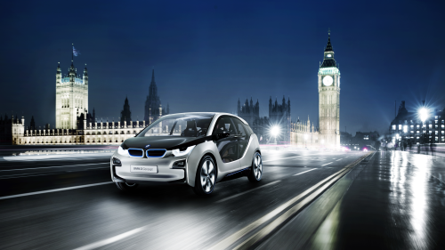 The first production version of the BMW i3 electric vehicle is scheduled to roll off the assembly line in late 2013. (Picture courtesy of BMW.)