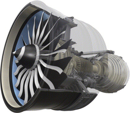 The GEnx engine. (Picture courtesy of General Electric.)