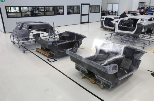 Huntsman provided an Araldite resin system for Lamborghini's first production carbon fibre composite chassis, manufactured using an out-of-autoclave process.