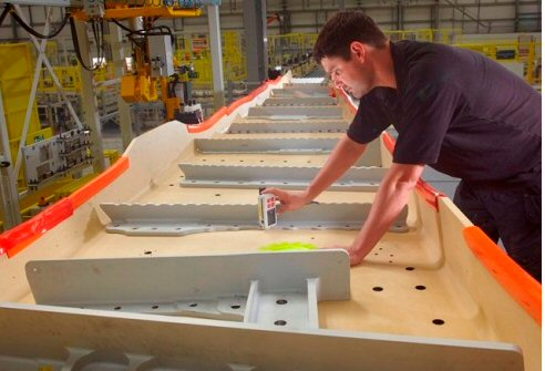 Top story: GKN Aerospace's work on the Airbus A350 XWB rear wing spar.