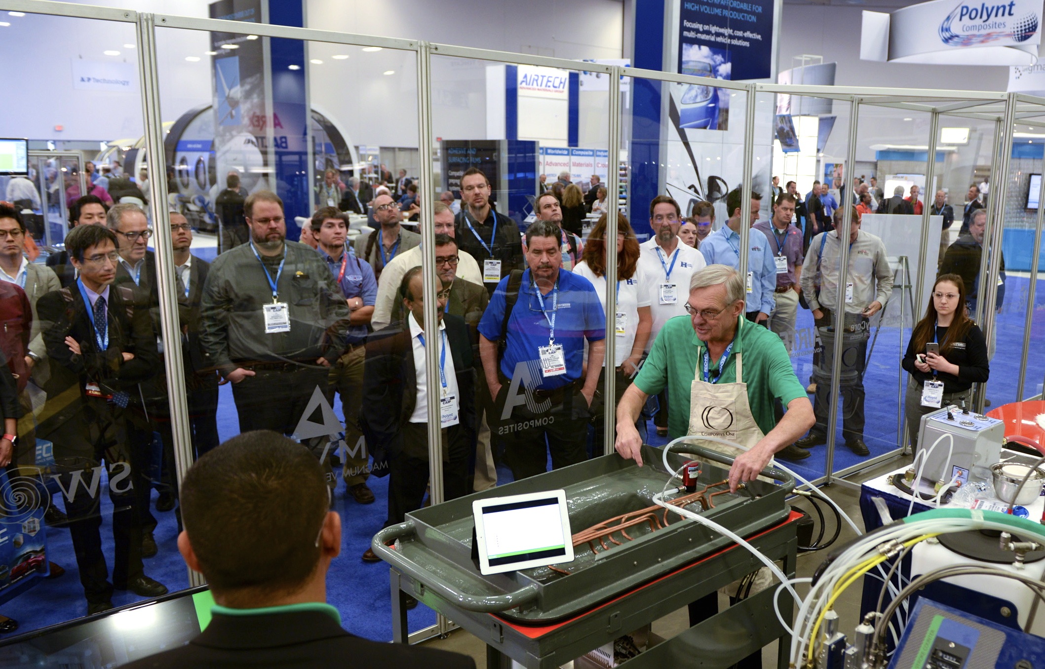 Composites One will present more than 15 closed mold and other process demonstrations.