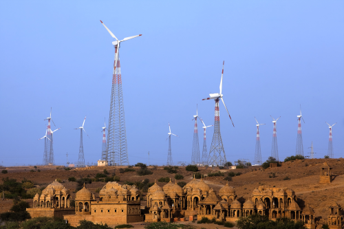 Energy-starved INDIA is becoming a vibrant market for renewable energy.