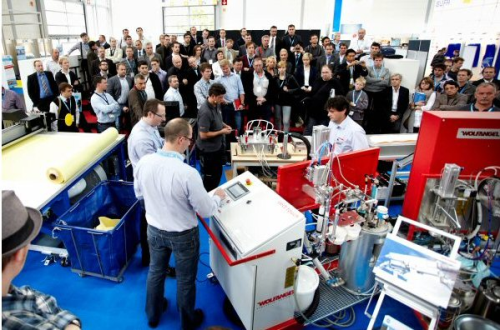 A view of COMPOSITES EUROPE 2012.
