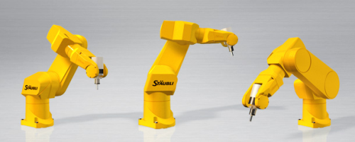 The Stäubli Robotics RX170 hsm robot is designed for a number of high speed machining applications, including finishing, die trimming, modelling, drilling, deburring, and contouring.