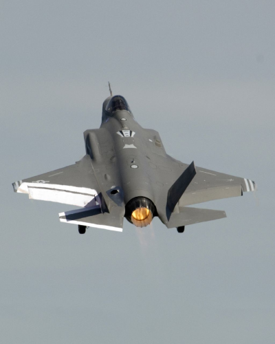 Lockheed Martin F-35 Lightning II in flight. (Picture © Lockheed Martin.)