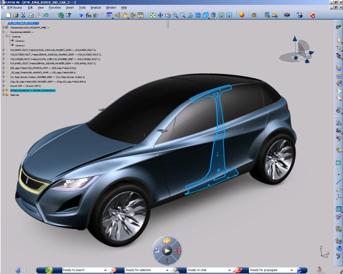 BMW used Dassault Systèmes’ CATIA software to develop its i3 electric car.
