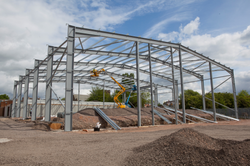 Amber Composites has broken ground on a new building at its facility in Langley Mill.