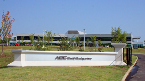 AOC's new world headquarters.
