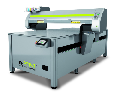 The Multi-Plot inkjet flatbed printer, n-Print M-130.