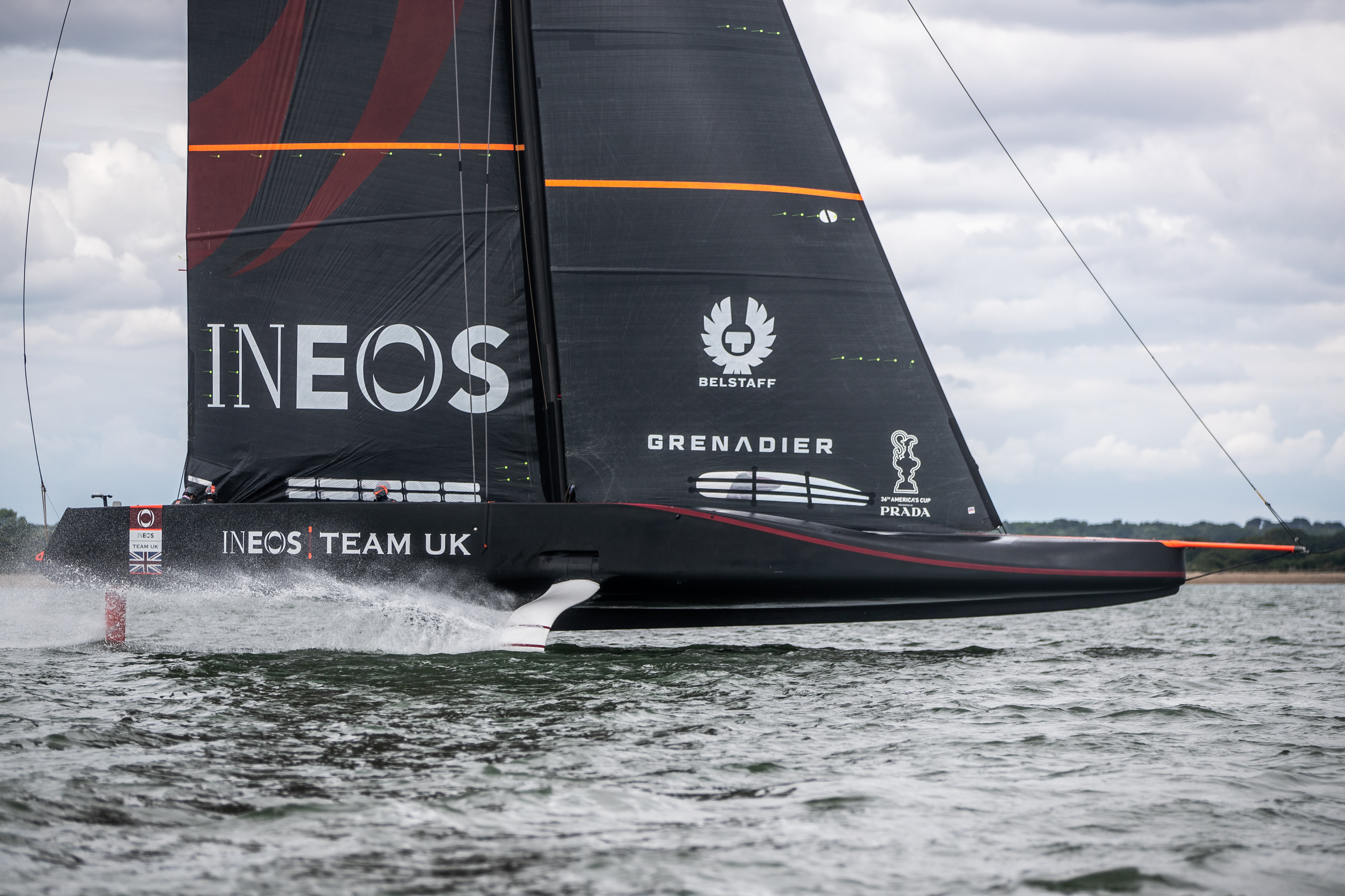 INEOS has used the software to help develop a new design concept for the AC75 boat. (Photo courtesy Cameron Gregory.)