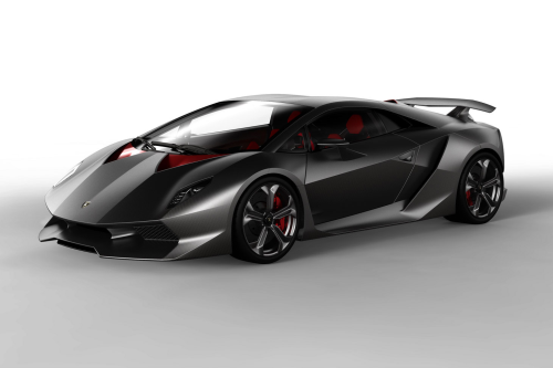 The Lamborghini Sesto Elemento has a power-to-weight ratio of 1.75 kg per hp.