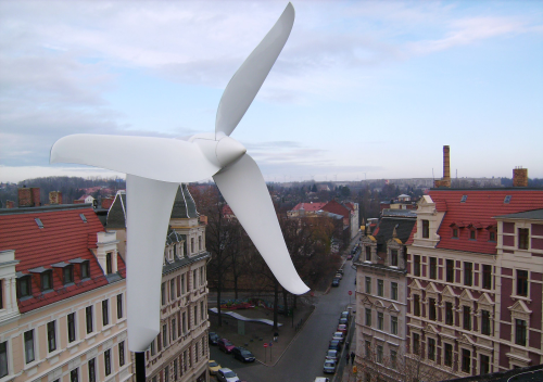 Windependence UG won a special award for its Leewise 1000 wind turbine.