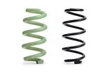 New, lightweight suspension springs are made of glass fibre-reinforced polymer.