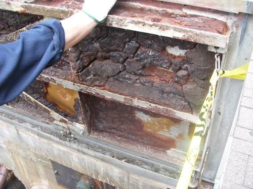 Traditional materials for manhole covers are subjected to corrosion.