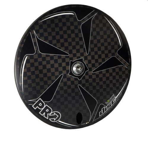 The nominal weight of the PRO TeXtreme disc wheel is 975 g.