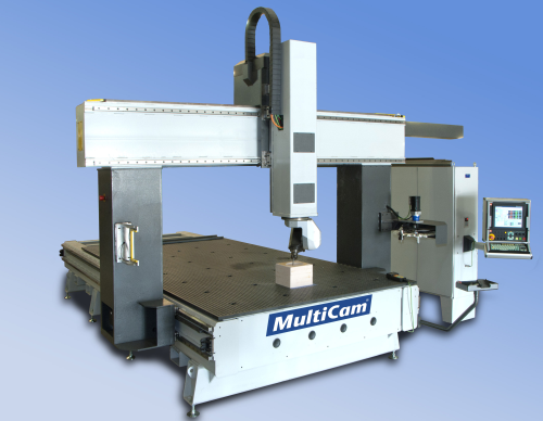 The MultiCam 8000 Series Five-Axis Router.