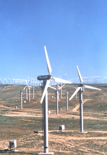 Wind turbine blade components are bonded using adhesives.