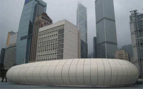 Figure 4: The completed building in Hong Kong.
