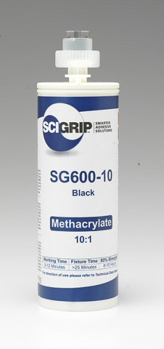 SCIGRIP’s SG600 methyl methacrylate structural adhesive is suitable for bonding many difficult substrates.
