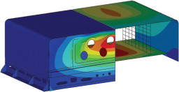On ESA's Proba 2 micro-satellite, ANSYS Mechanical models structural and thermal laminate behaviour in the electronics housing.