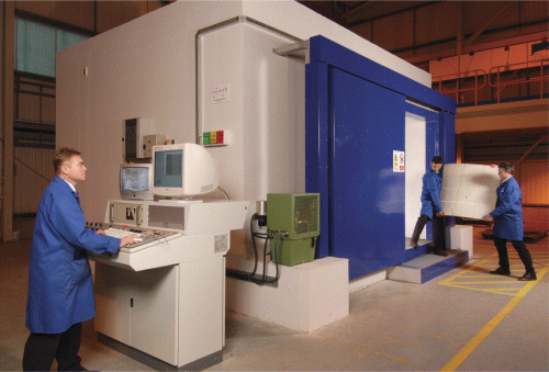 The NDT Validation Centre's X-Tec 450 kV digital radiography bay.