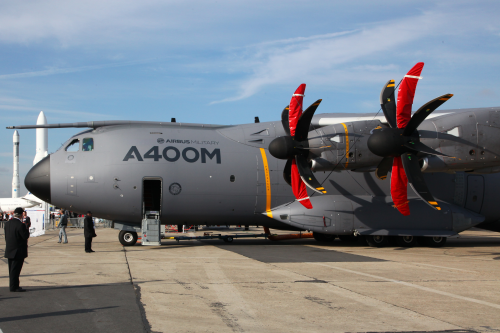 Europe’s Airbus A400M military airlifter’s 30% composite content includes its high-performance wing. (Photo: Fingerhut/Shutterstock.com)