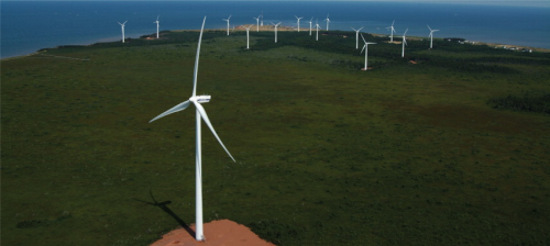Leading wind energy system supplier Vestas estimates that installed capacity for renewable wind energy will reach a million megawatts by 2020. (Picture courtesy of Vestas Wind Systems.)